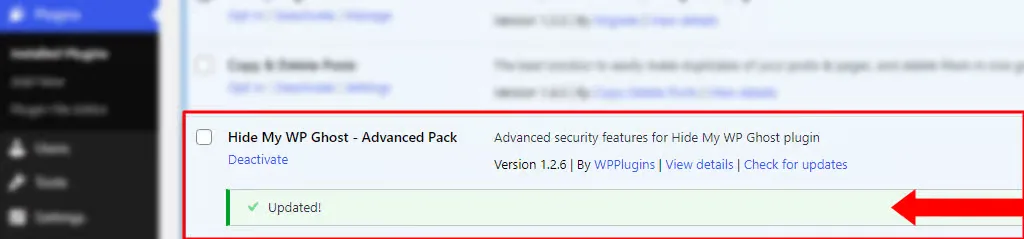 WP Ghost Advanced Pack