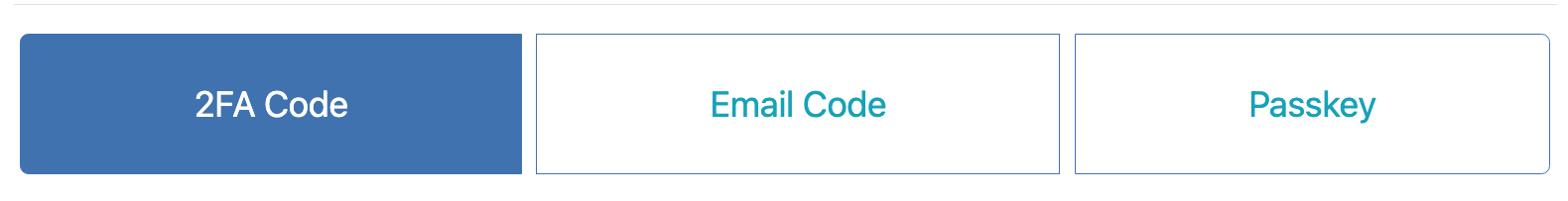 WP Ghost 2FA Code method selection for authenticator app setup