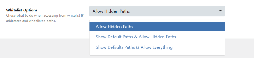 Whitelisting Level