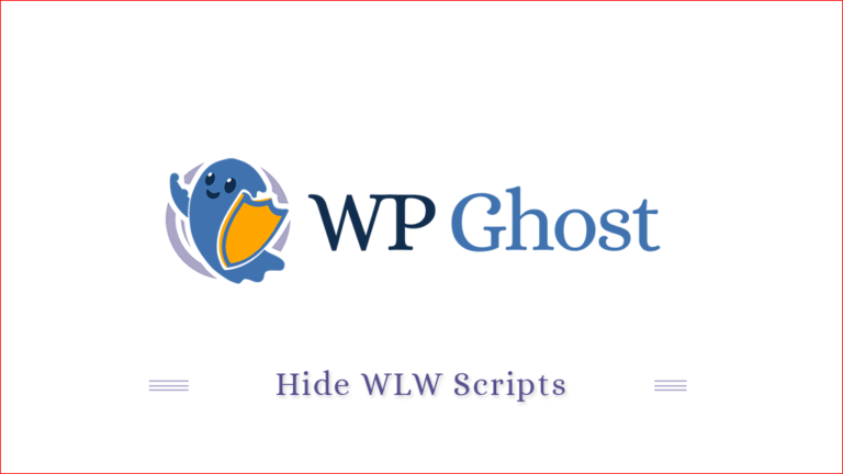 Hide WLW Scrips